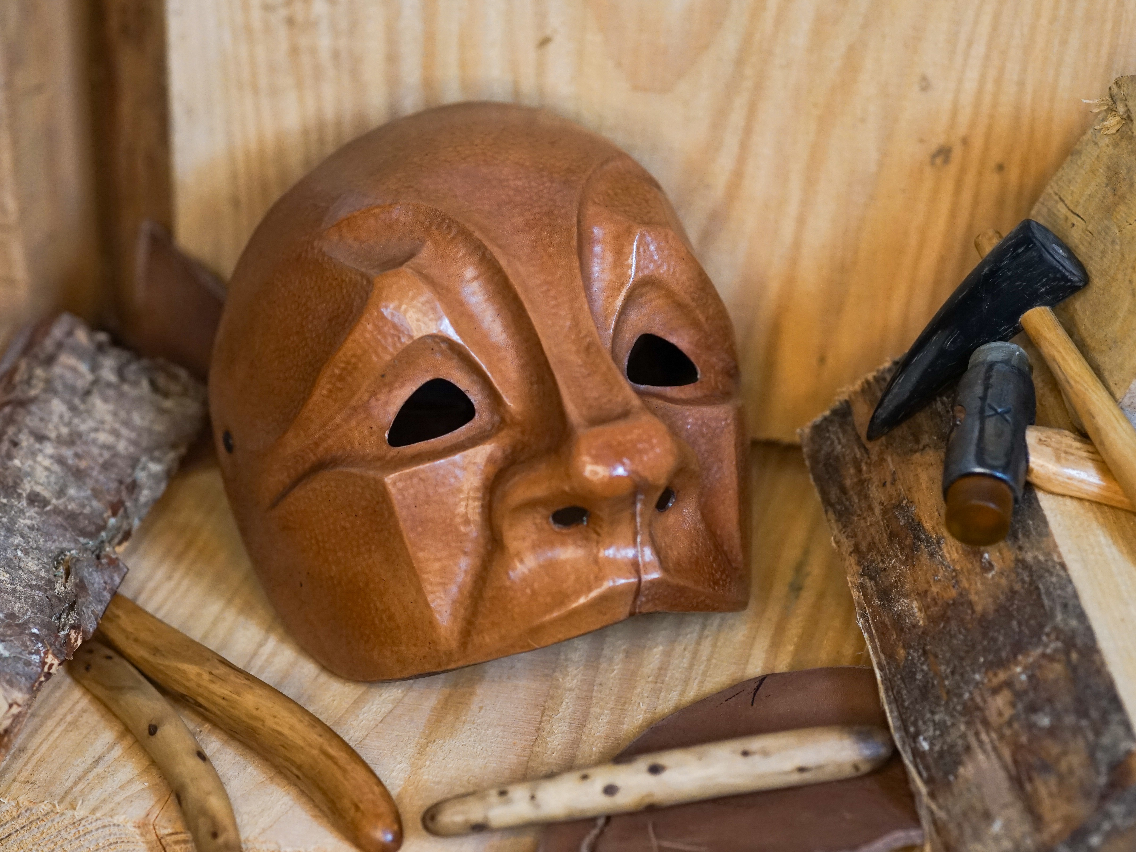 Some tools with a mask